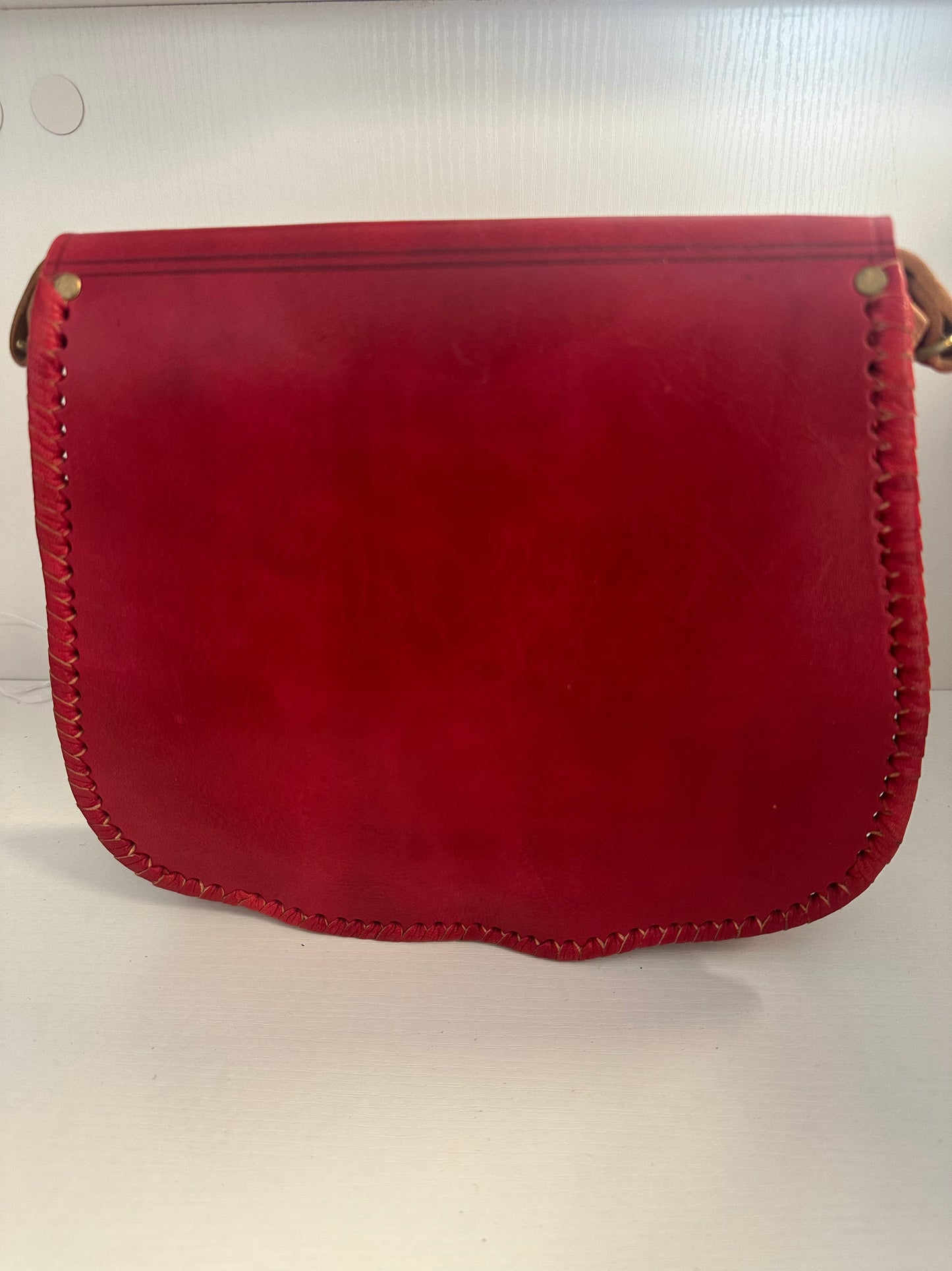 Medium Alyssa leather crossbody bag