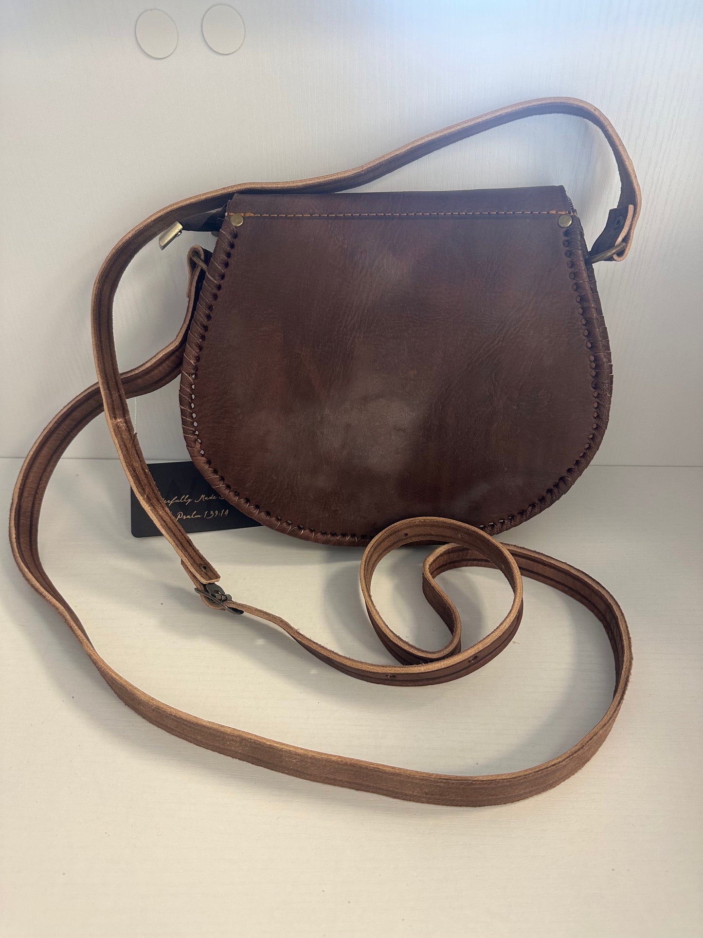 Small Alyssa leather crossbody