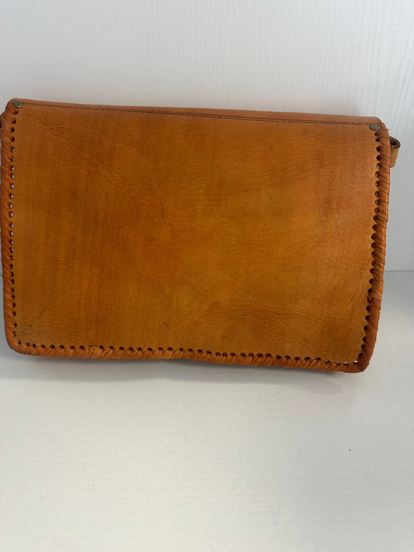 Rectangle small Alyssa leather cross body