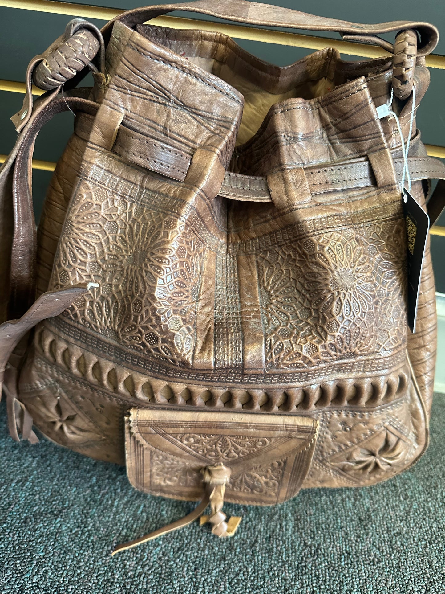 Large Lily hobo leather bag