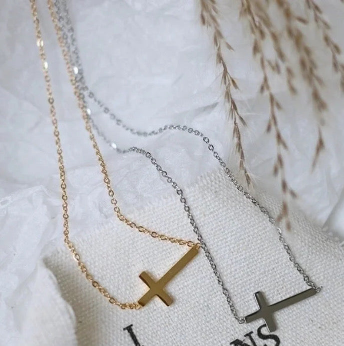 Woman’s small cross