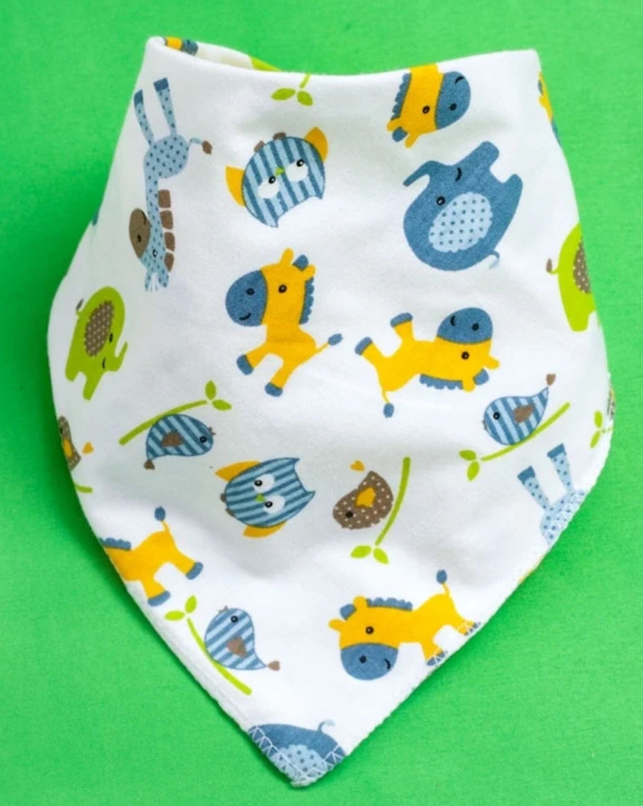 Baby bib animals