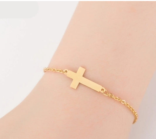 Cross bracelet