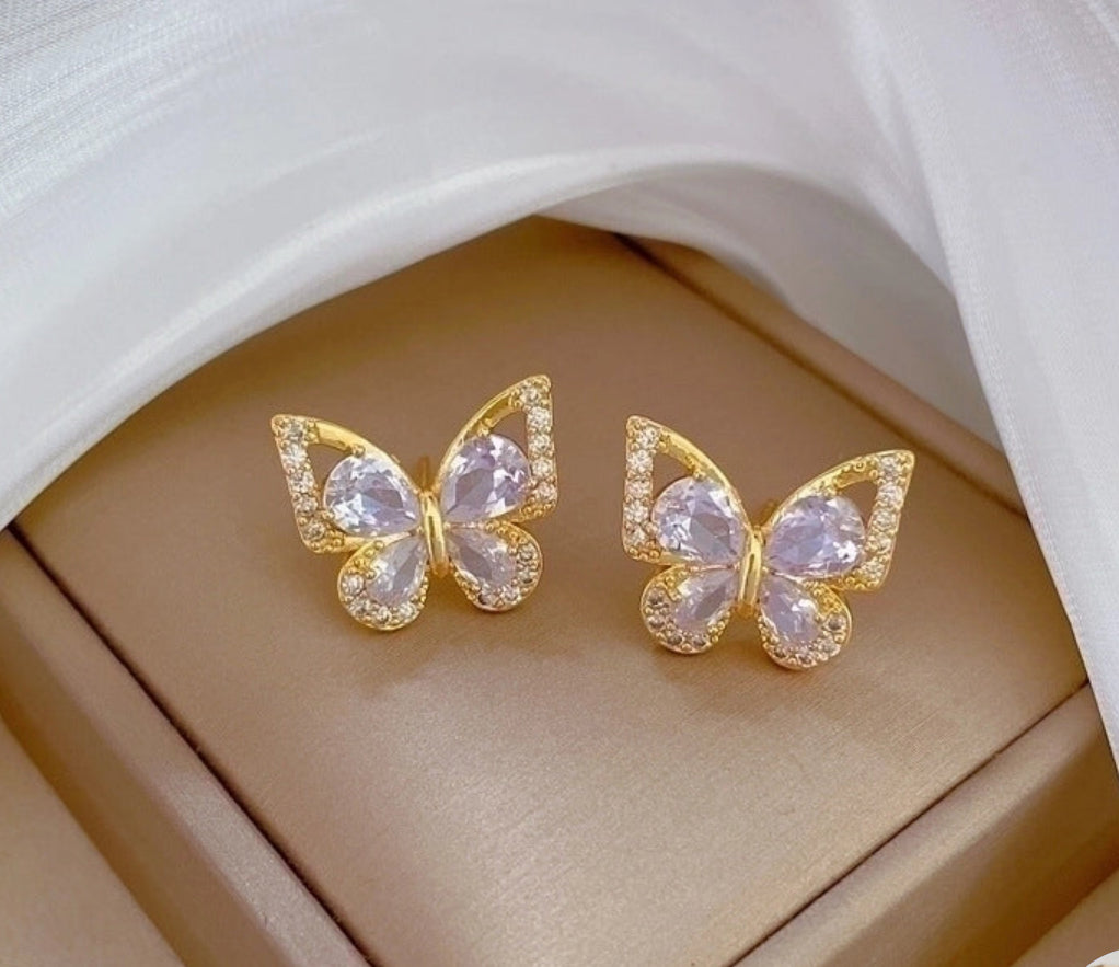 Butterfly earrings