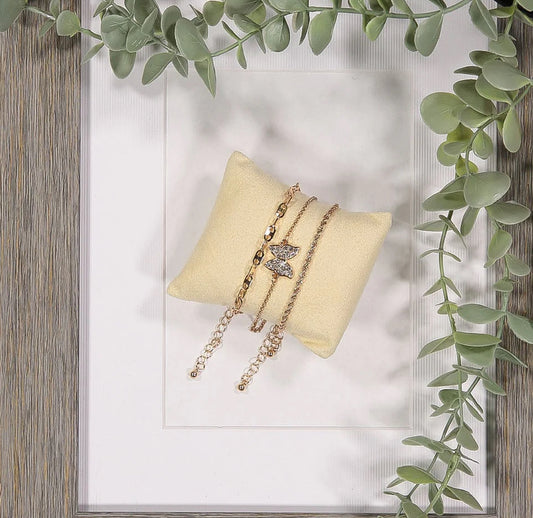Butterfly bracelets