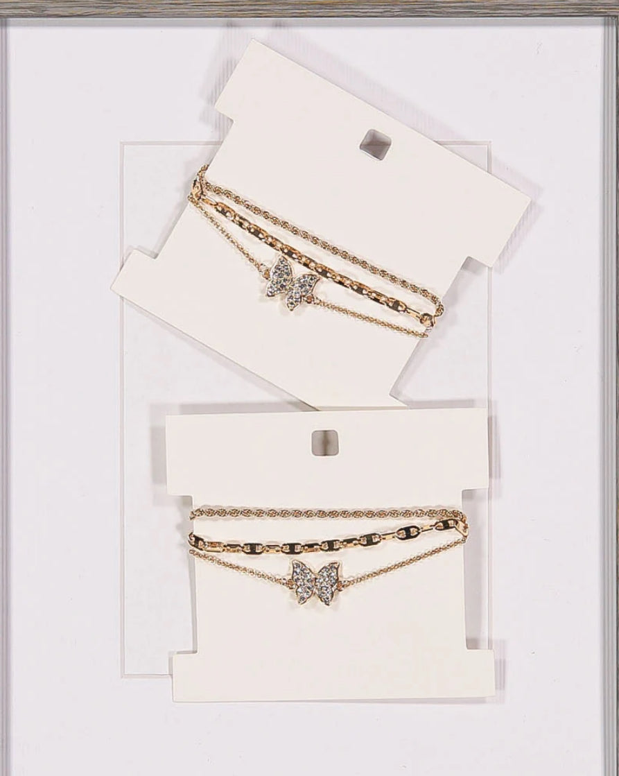 Butterfly bracelets