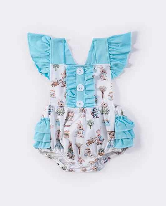 Baby bunny romper
