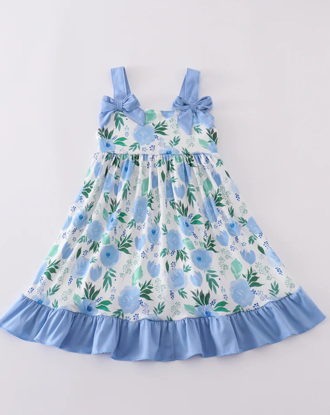 Garden print dress