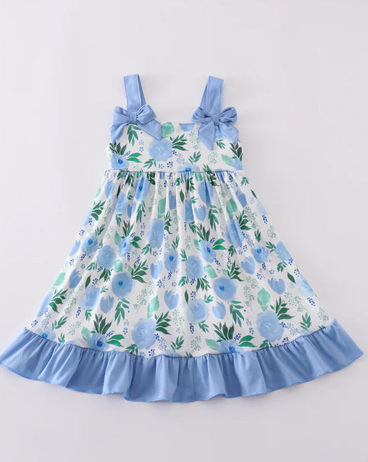 Garden print dress