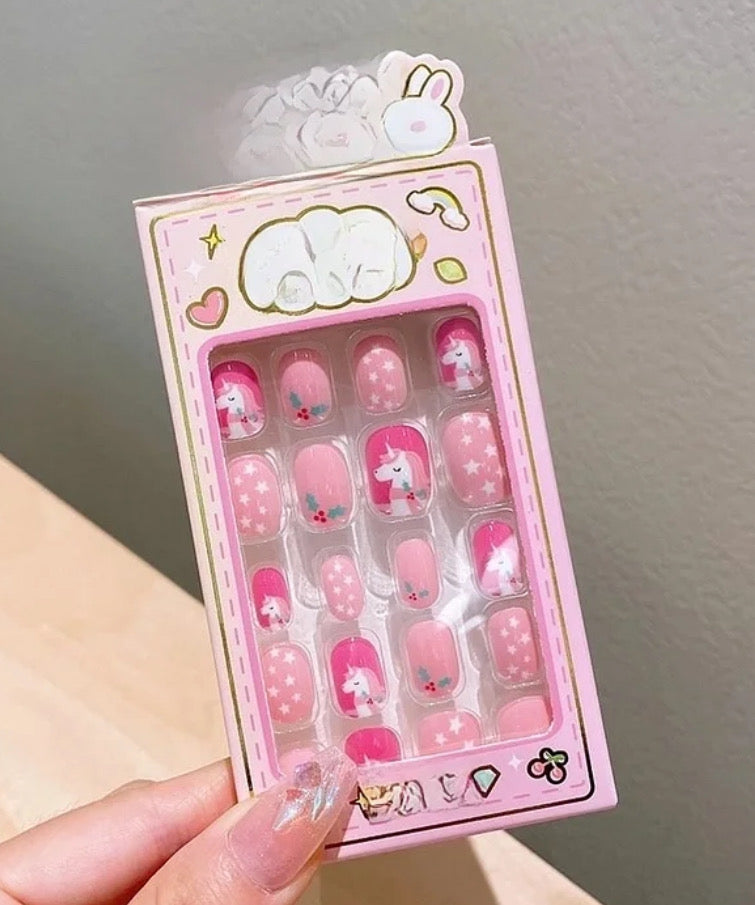 Unicorn press on nails