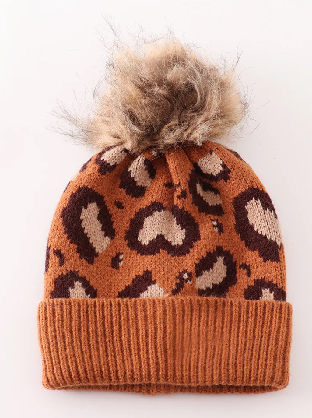 Adult and child beanie