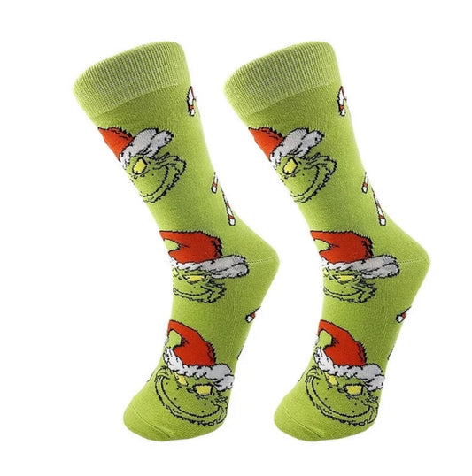 Grinch socks