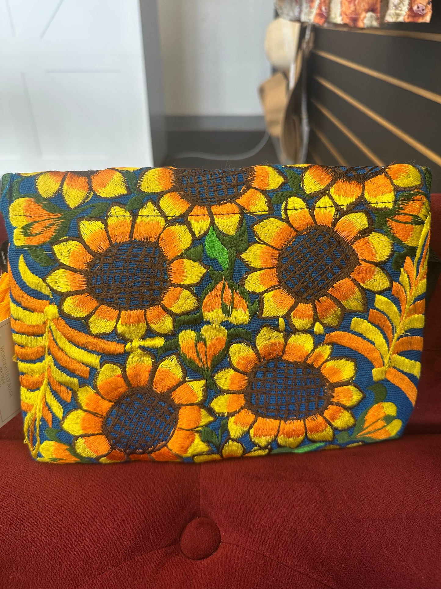 Sunflower purse