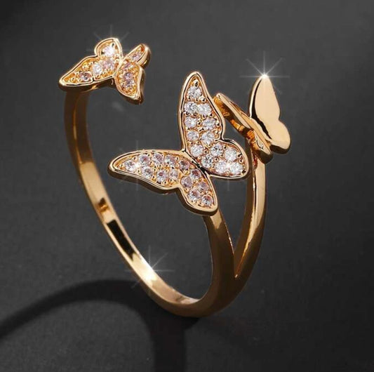 Butterfly ring