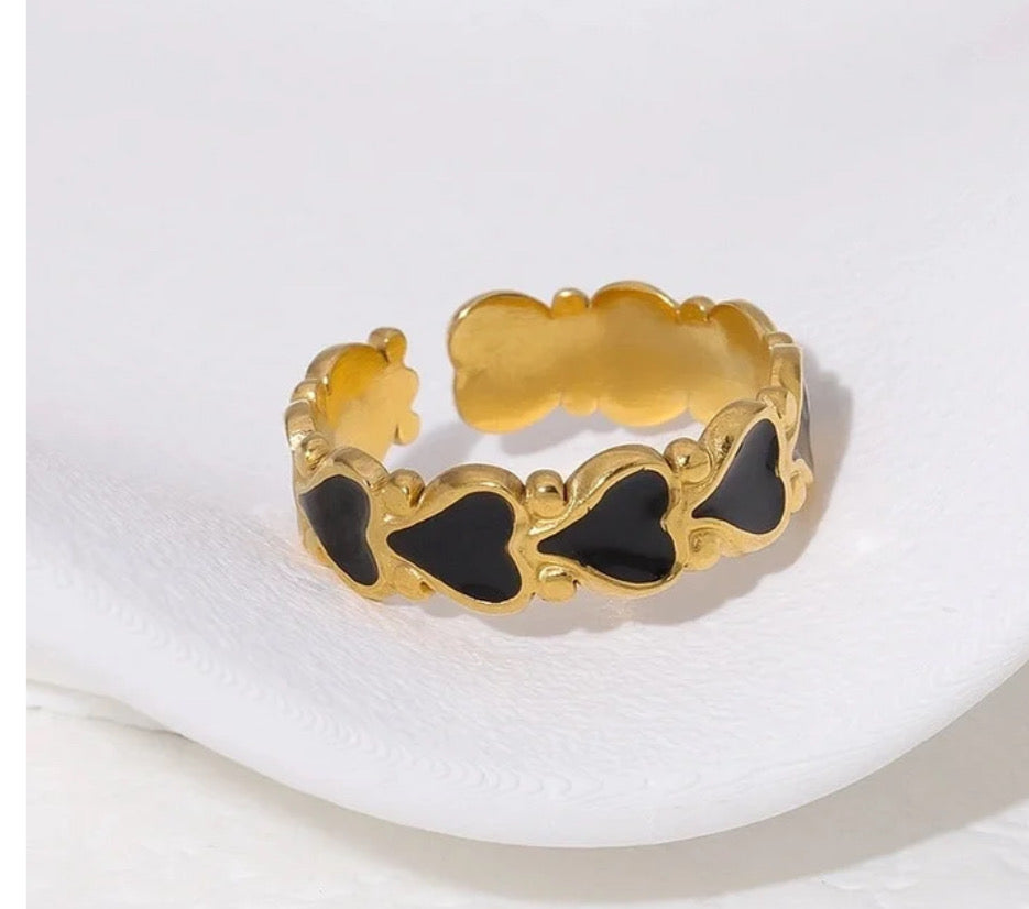 Heart rings