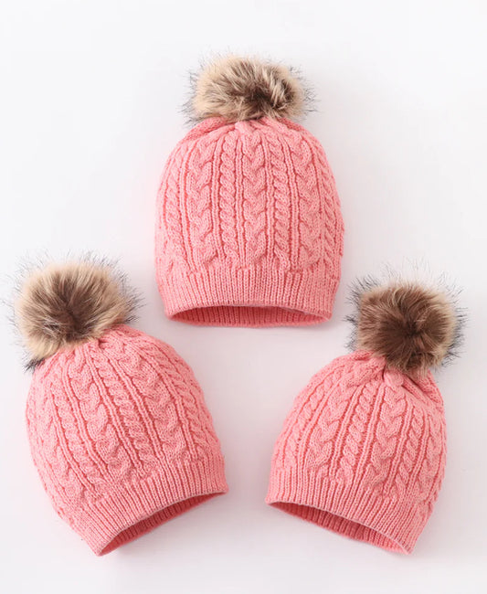 Pink Child beanie