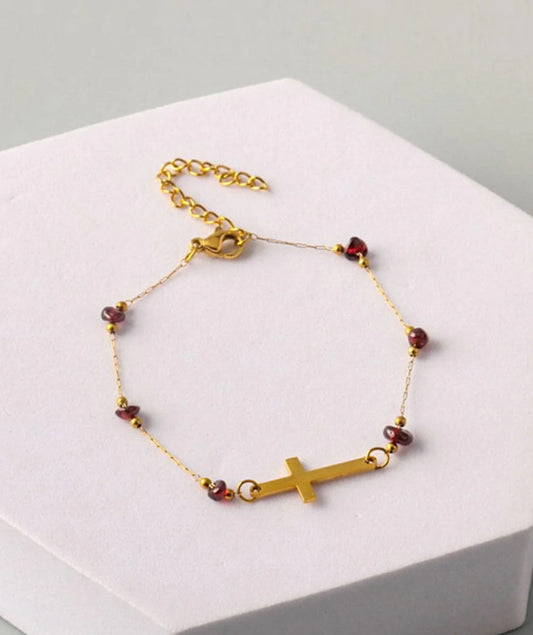 Cross bracelet