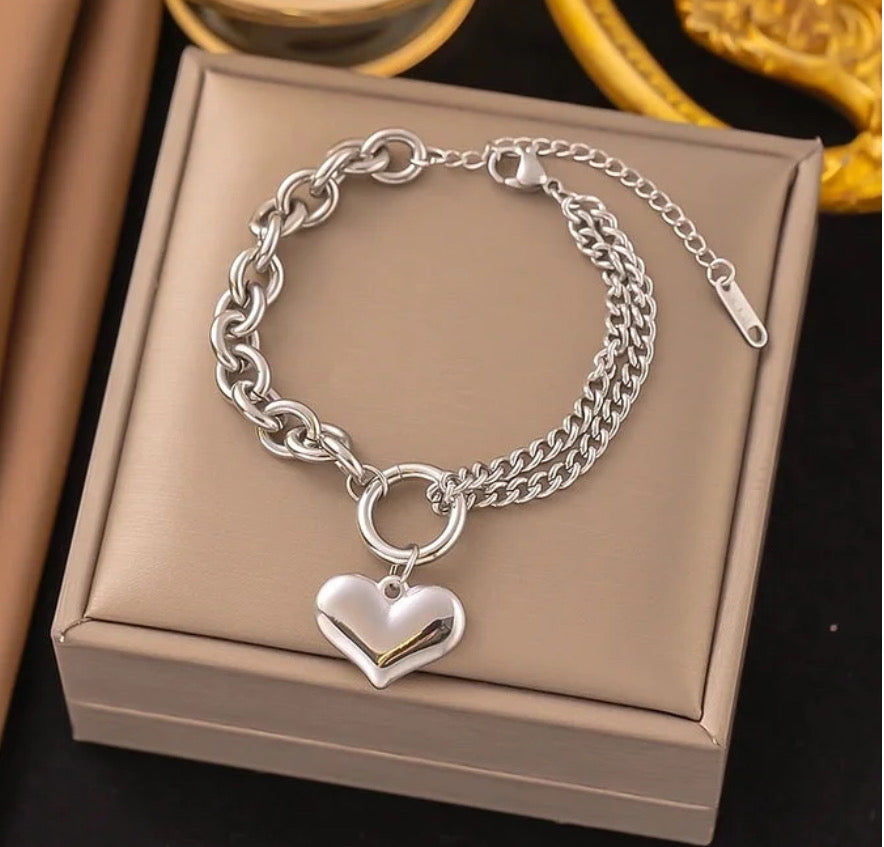 Heart bracelet