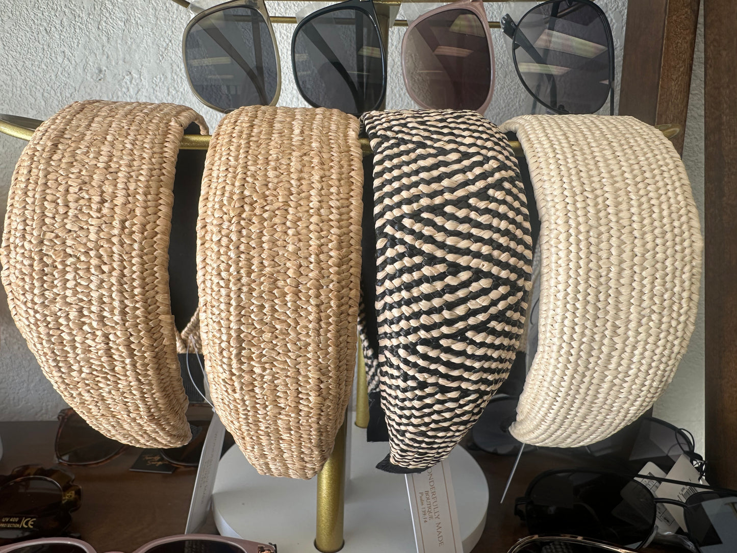 Khaki woman’s headband