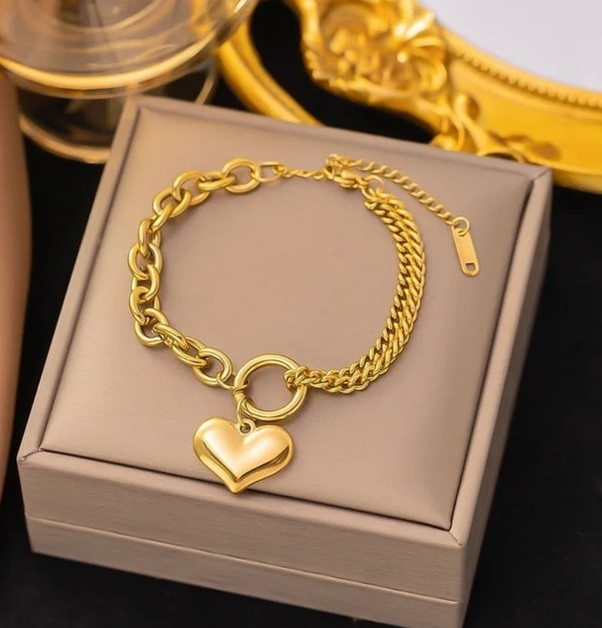 Heart bracelet
