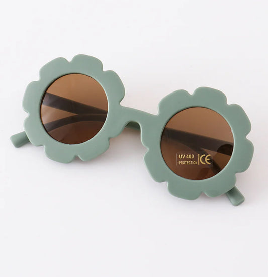 Green sunglasses kids/ toddlers