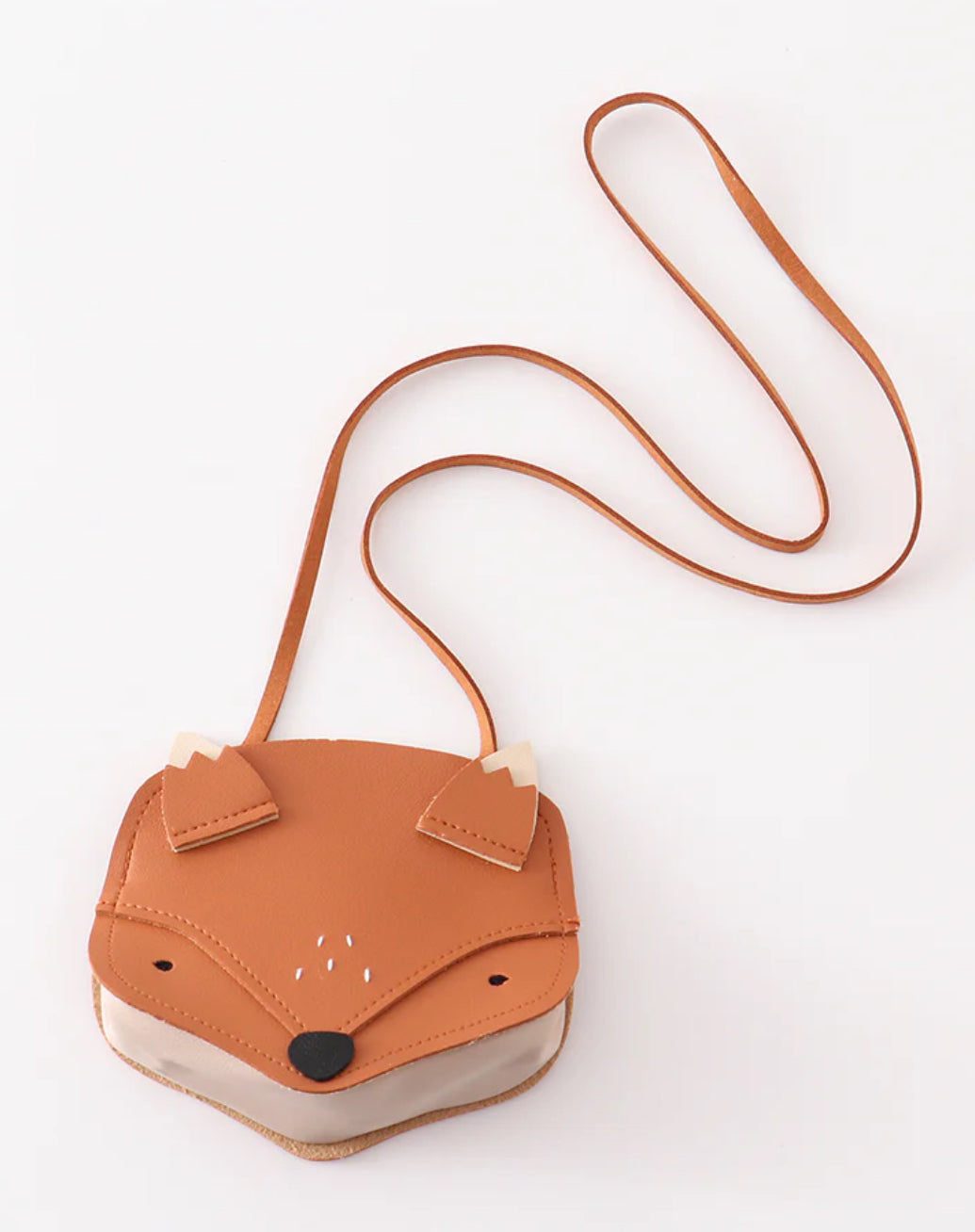 Orange/brown fox bag