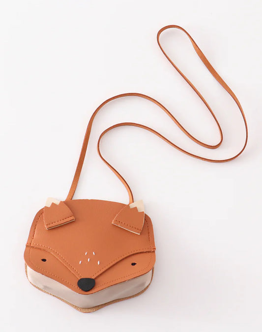 Orange/brown fox bag