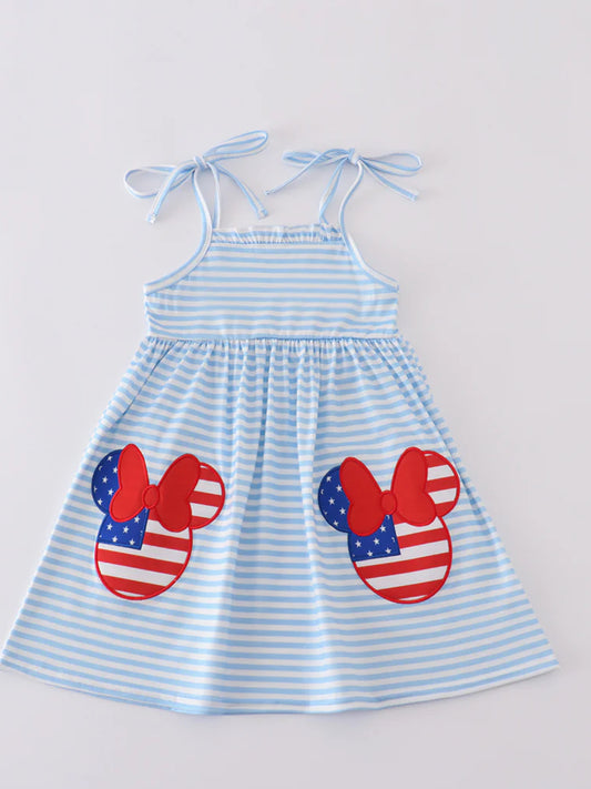 Blue character dress