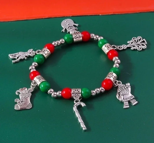 Christmas charm bracelet