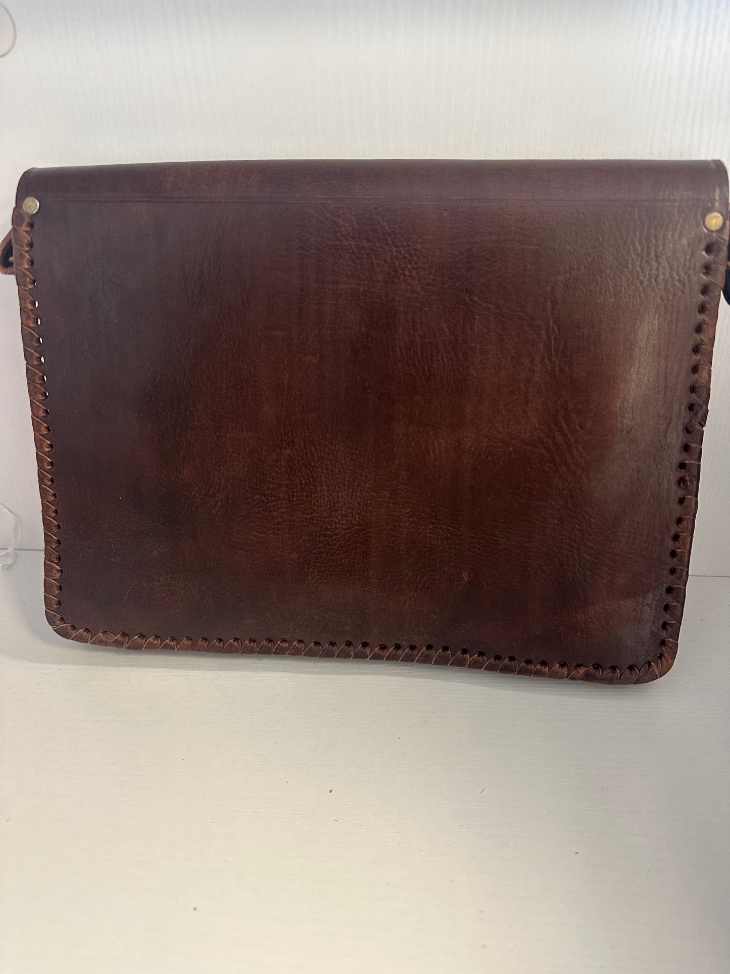 Rectangle Alyssa leather crossbody