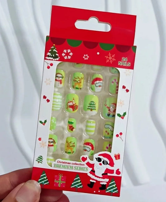 Christmas collection child nails