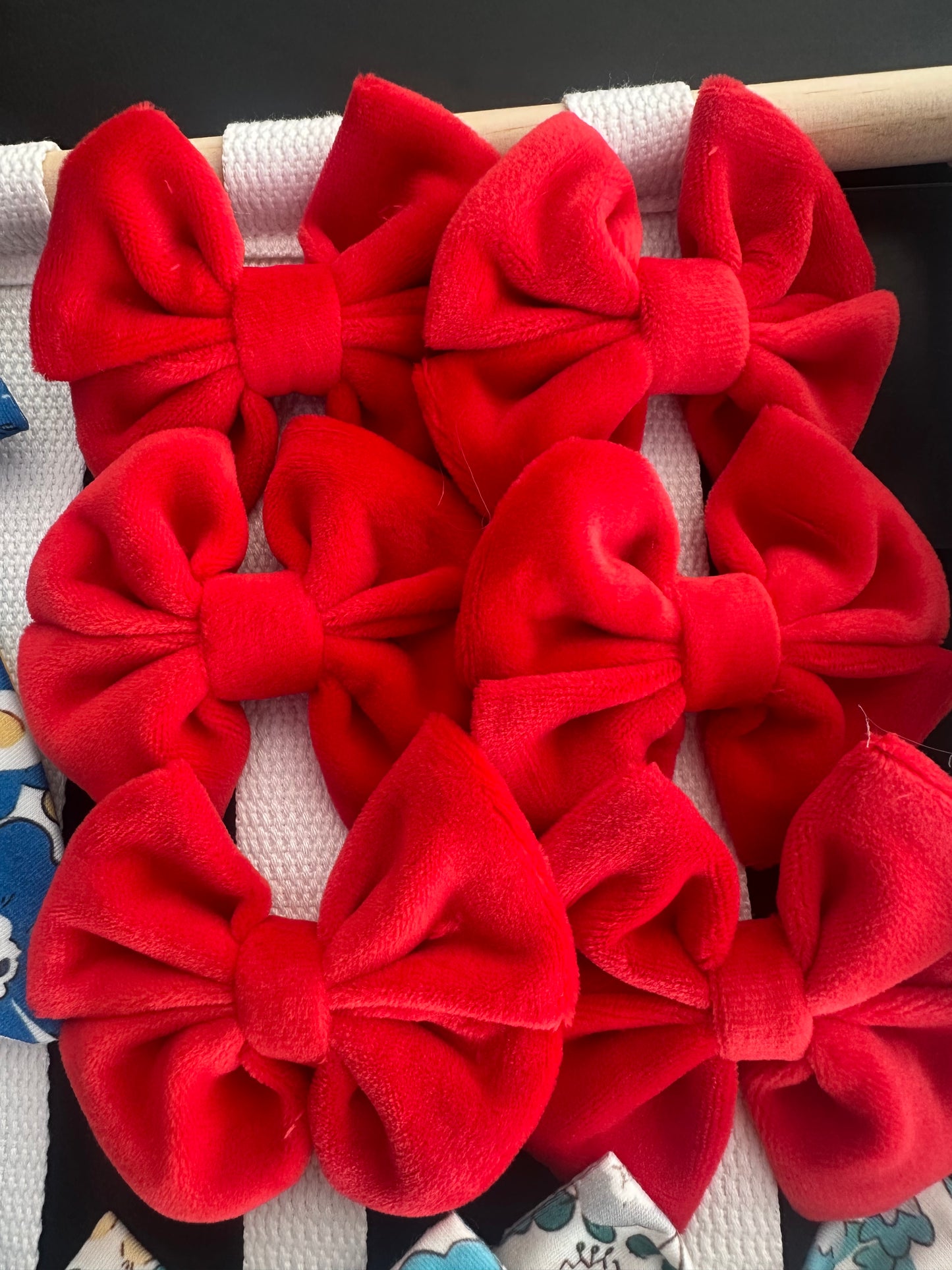 Red small bows