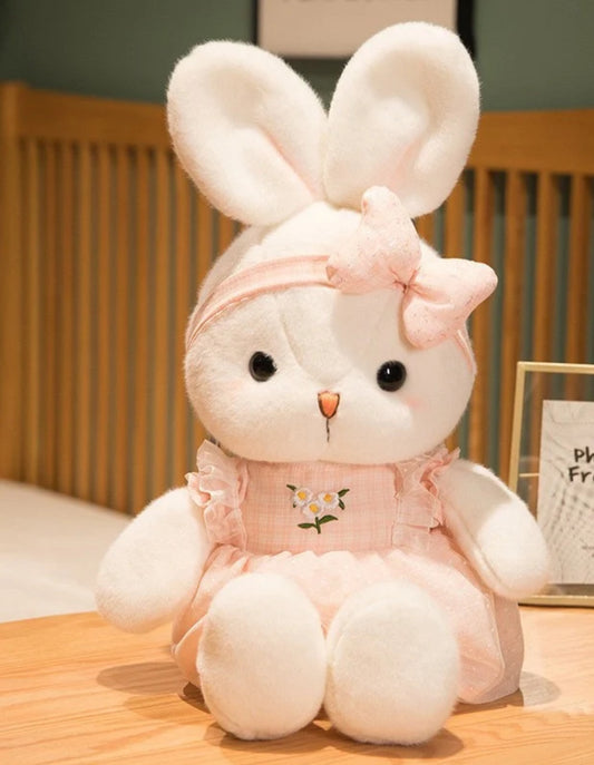 Pink dress bunny