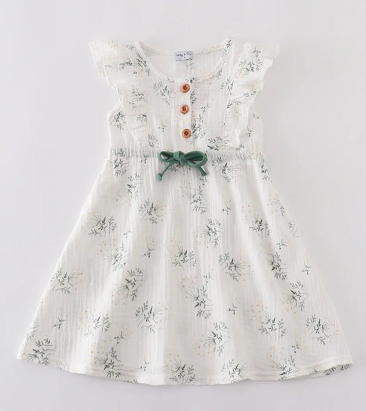 Floral print dress