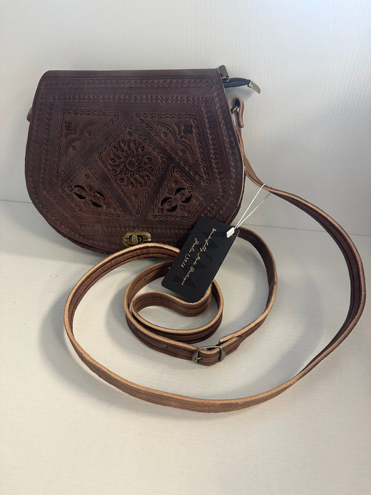 Small Alyssa leather crossbody
