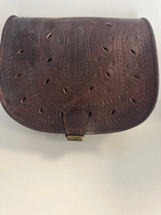 Medium Alyssa leather crossbody