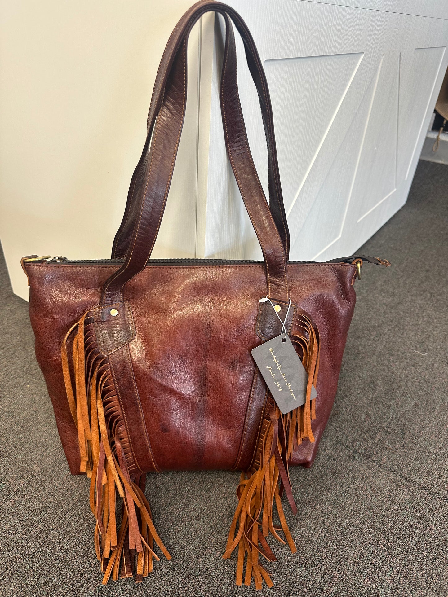 Large Nicole leather bag