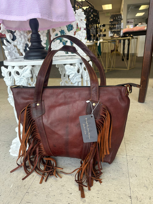 Large Nicole leather bag