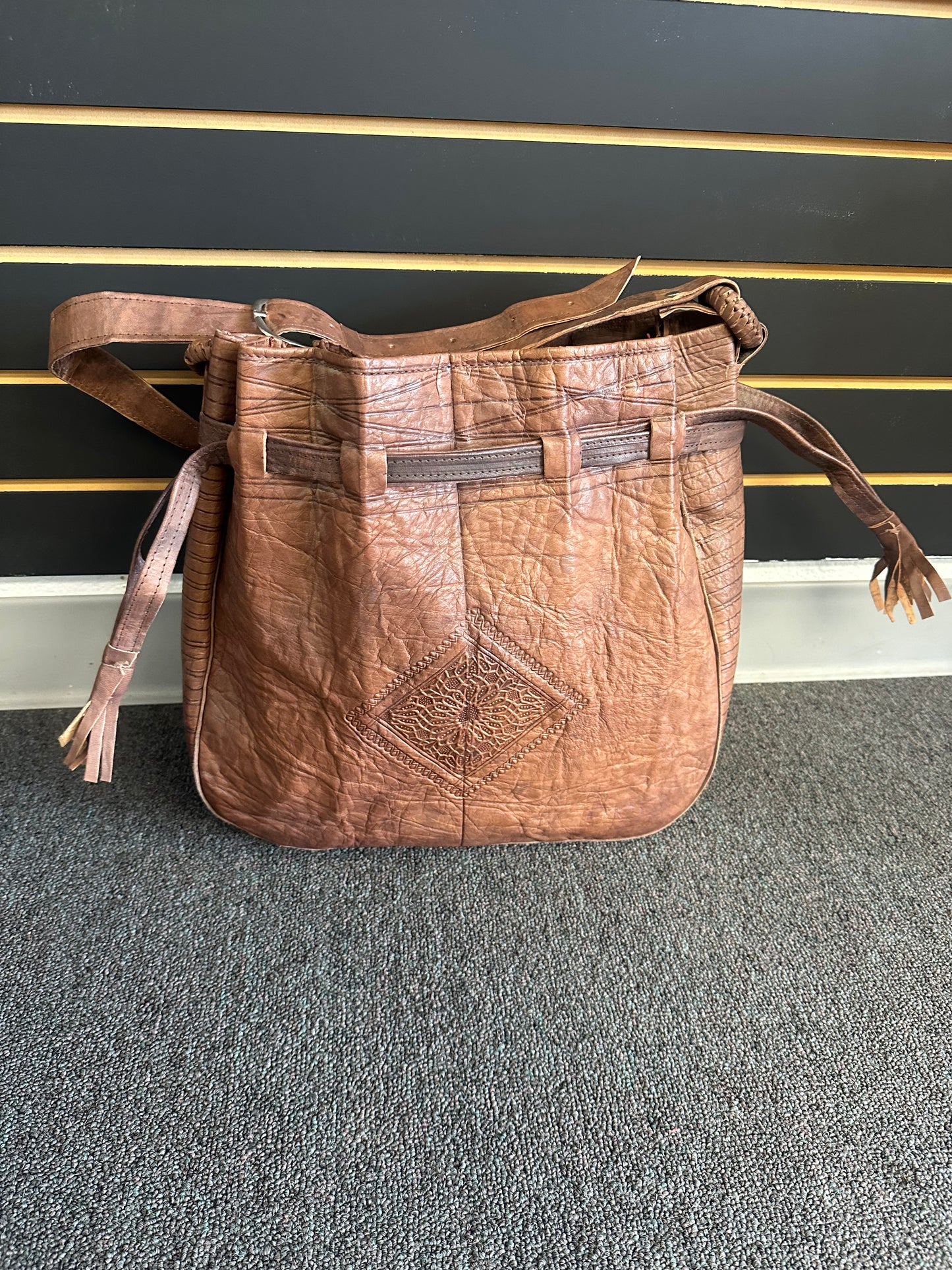 Large Lily hobo leather bag