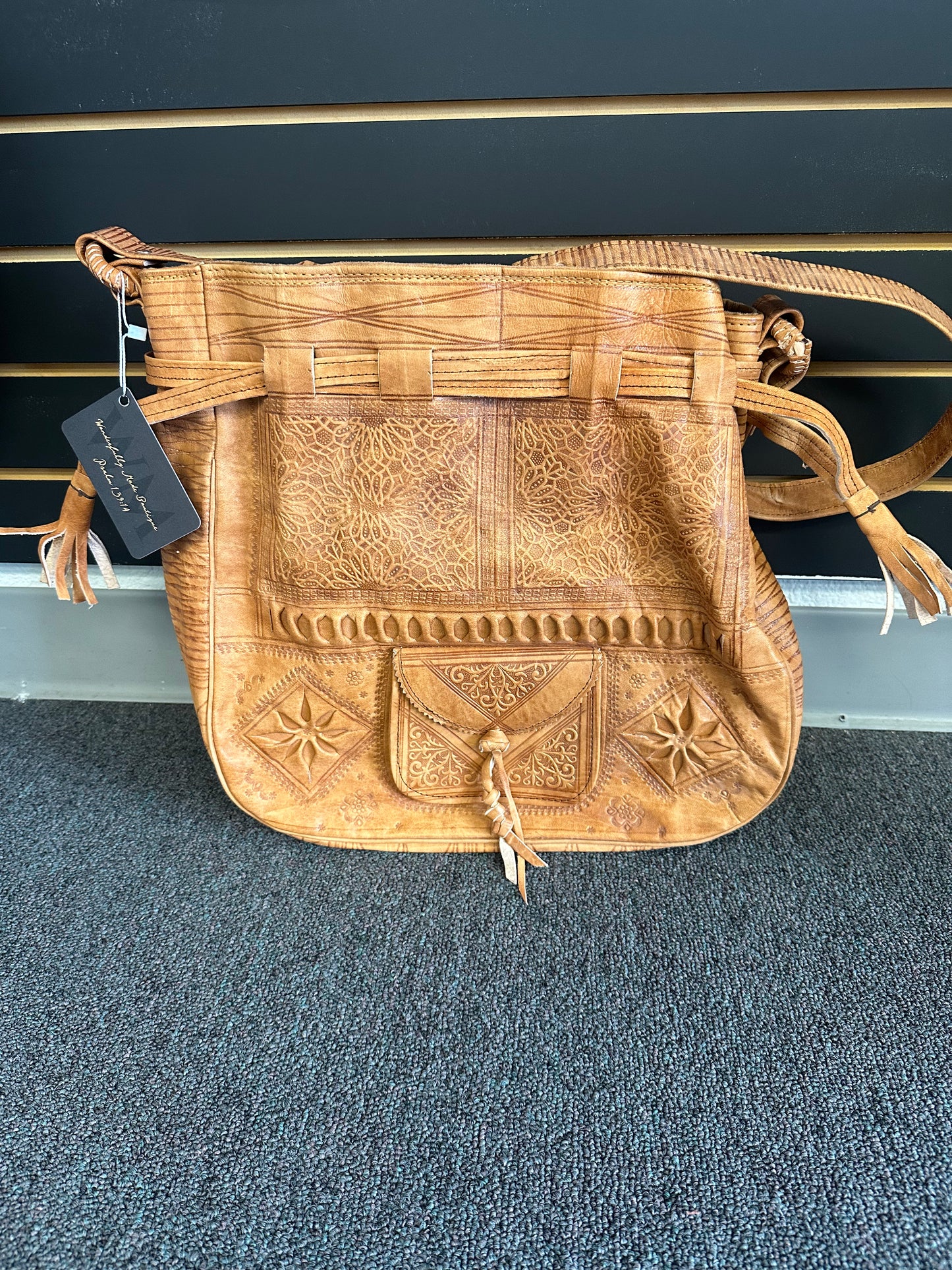 Large Lily hobo leather bag
