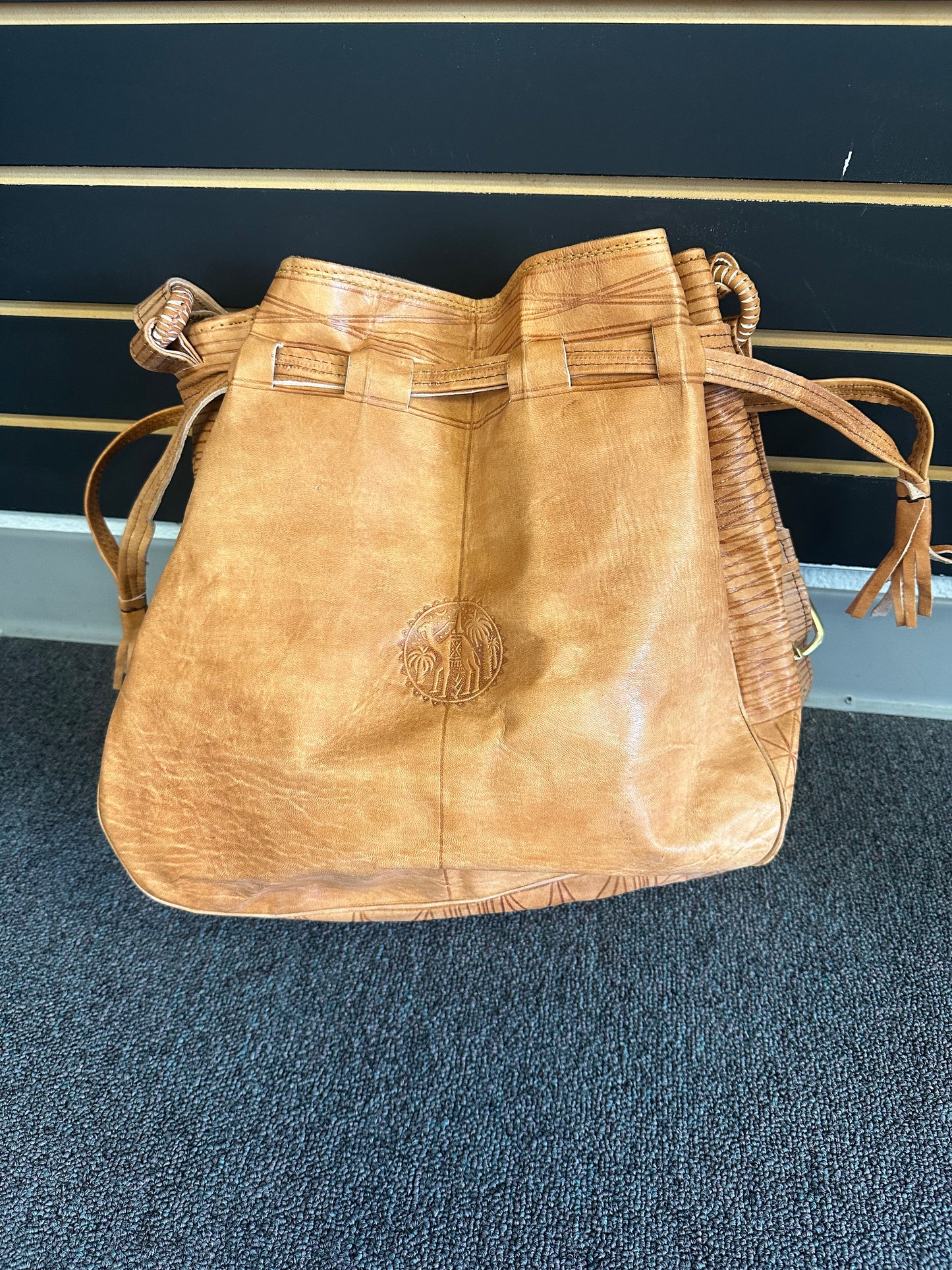 Large Lily hobo leather bag
