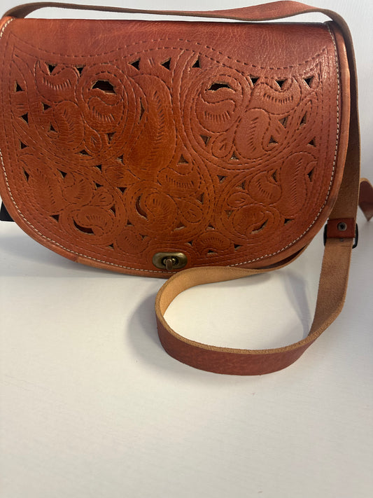 Medium Alyssa leather crossbody