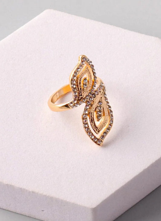 Gold plated ring