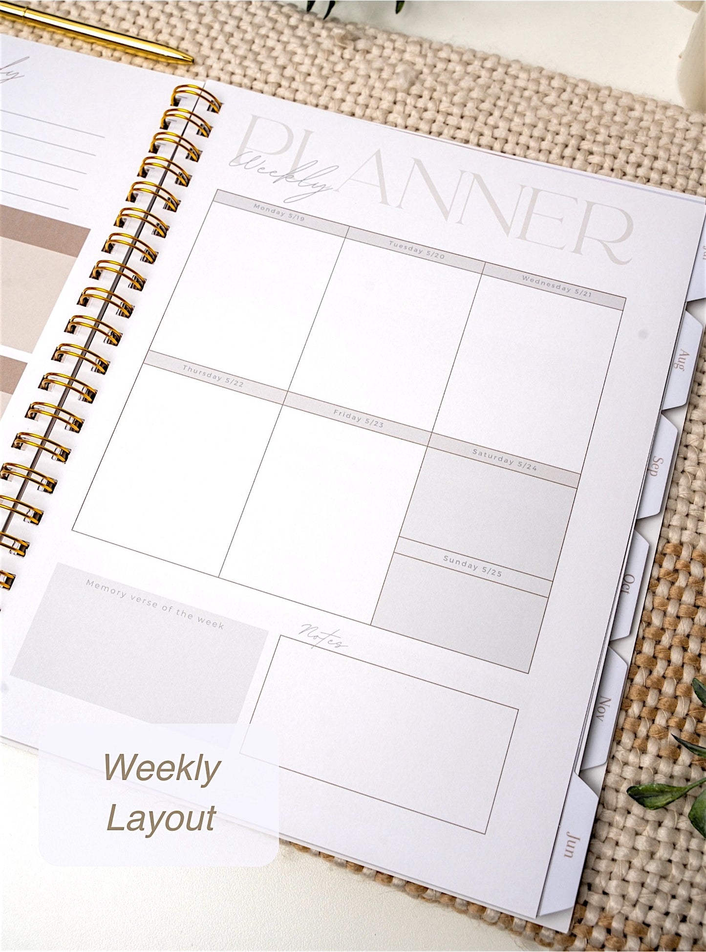 2025 planner with monthly Devotional