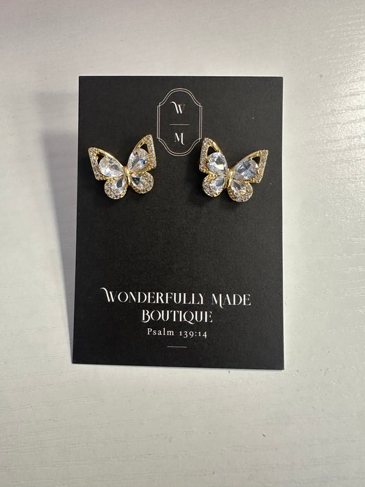 Butterfly earrings