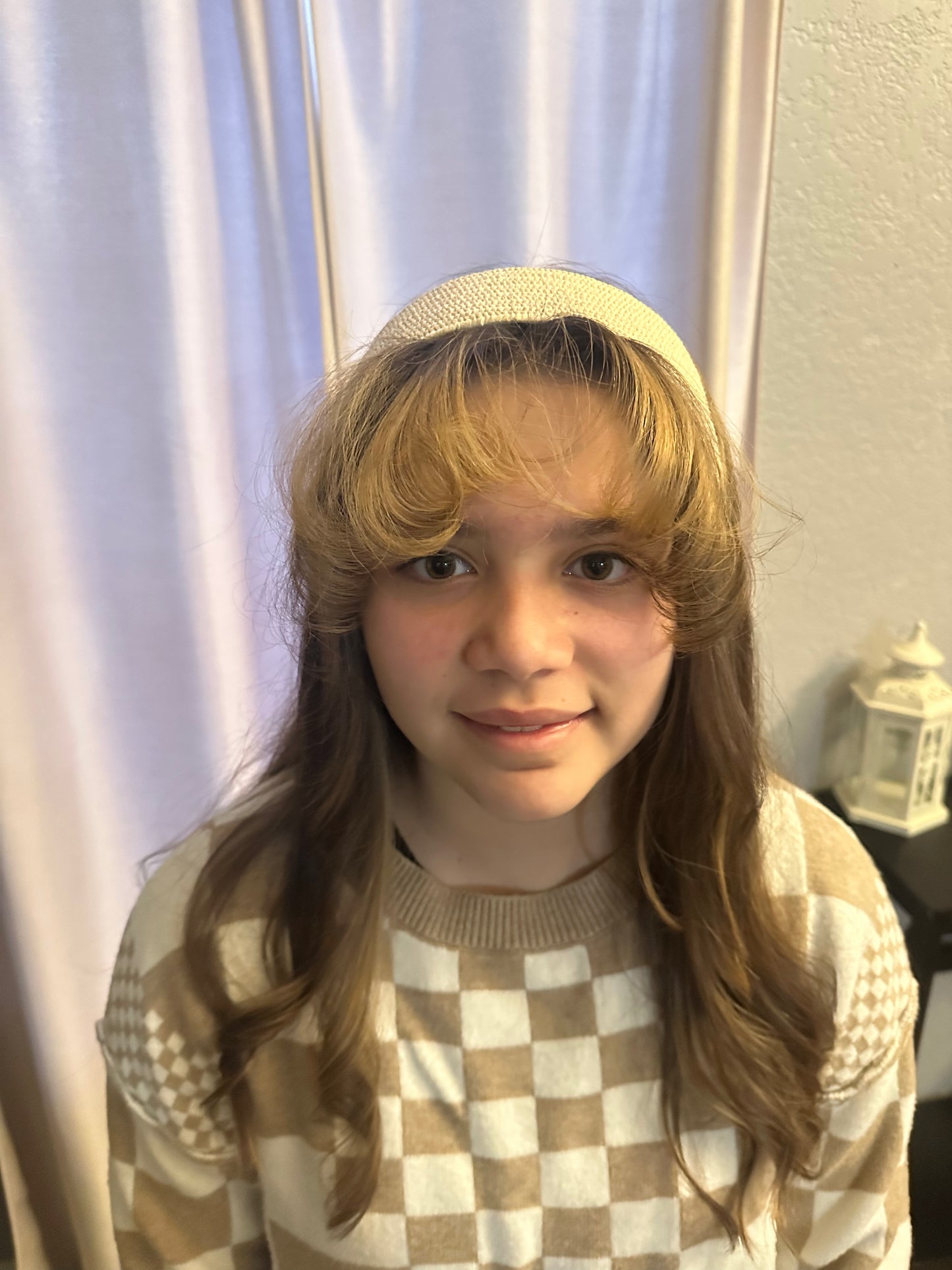 Khaki woman’s headband