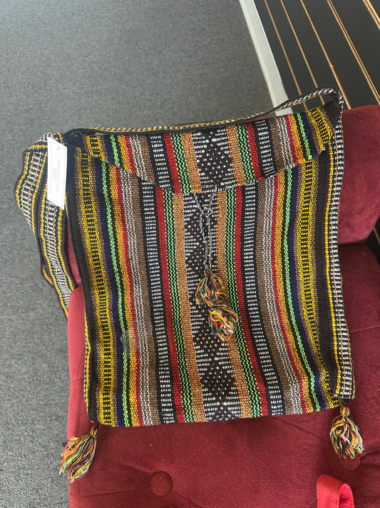 Embroidered long purse